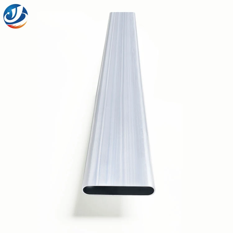 Tabung Oval Sisi Datar Aluminium