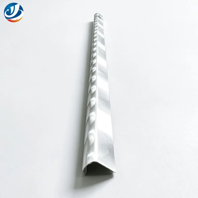 Trim Aluminium Disikat Sudut Bulat